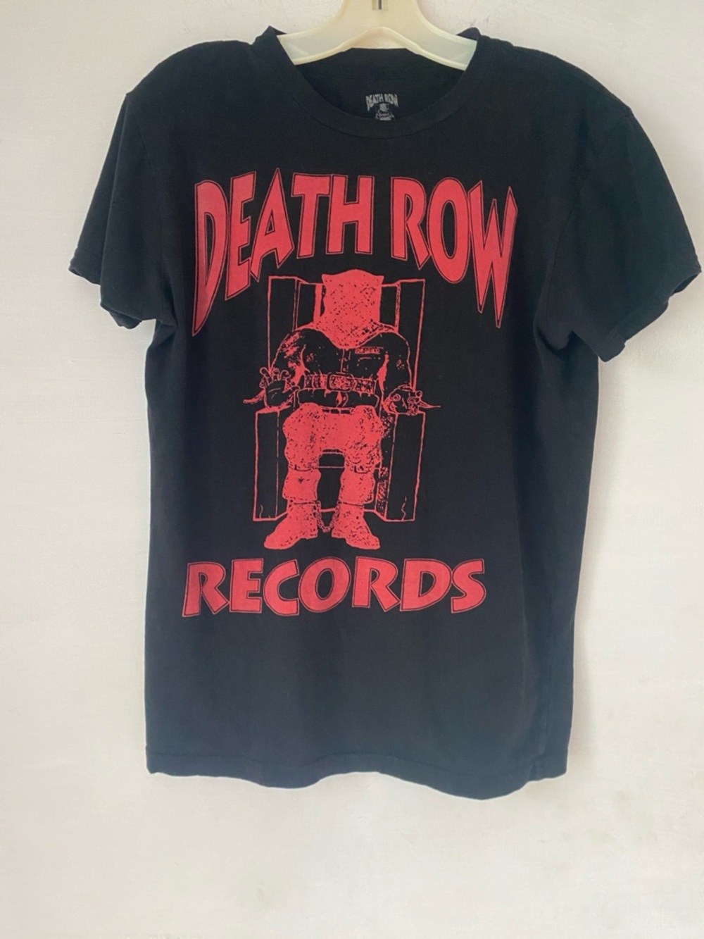 Death Row Records Black & Red Graphic Tee - Death Row